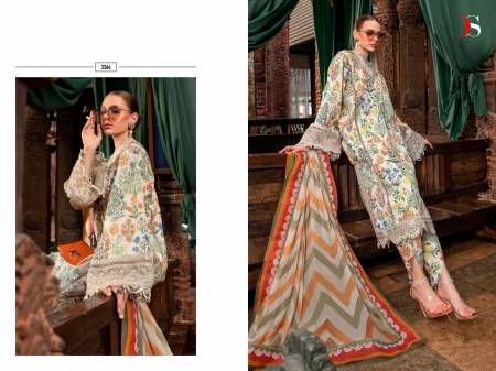 Deepsy M Print 23 Vol 4 Cotton Pakistani Suits Catalog
